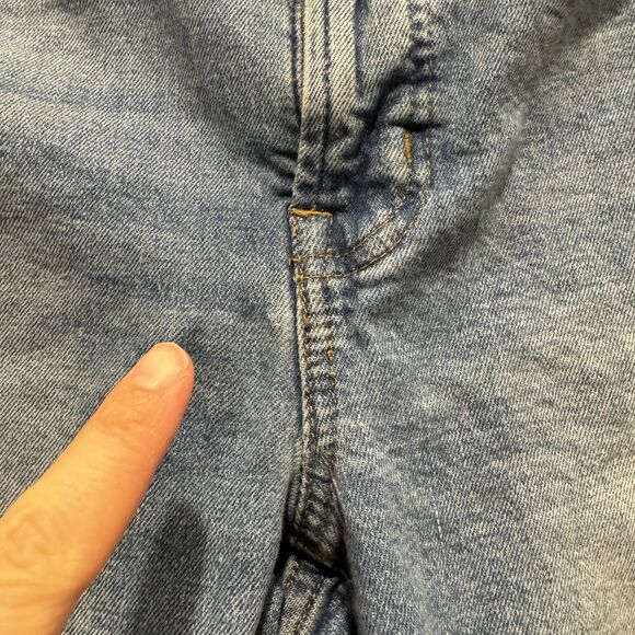 Madewell The Perfect Vintage Jean in Denman Wash Light Blue Straight Women sz 25 - Picture 4 of 10